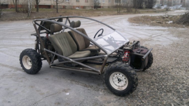 Багги из кузова ВАЗ 11113 Ока