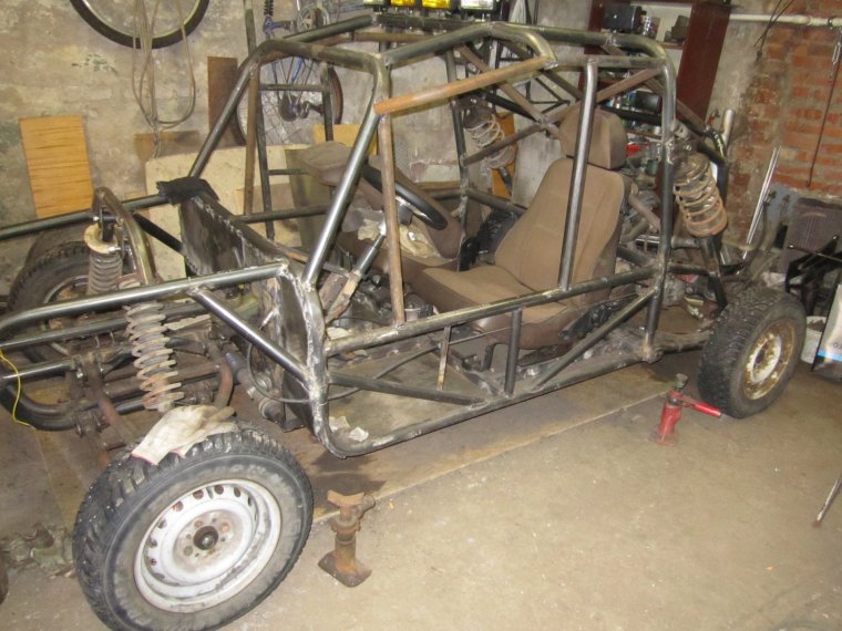 Задняя подвеска багги из ВАЗ 2108