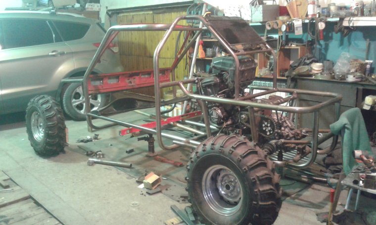 Багги с мотором ЗМЗ 406