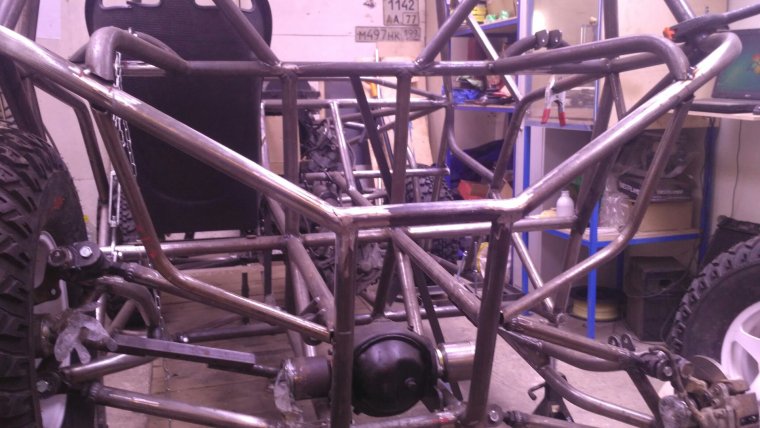 Задняя подвеска багги Поларис