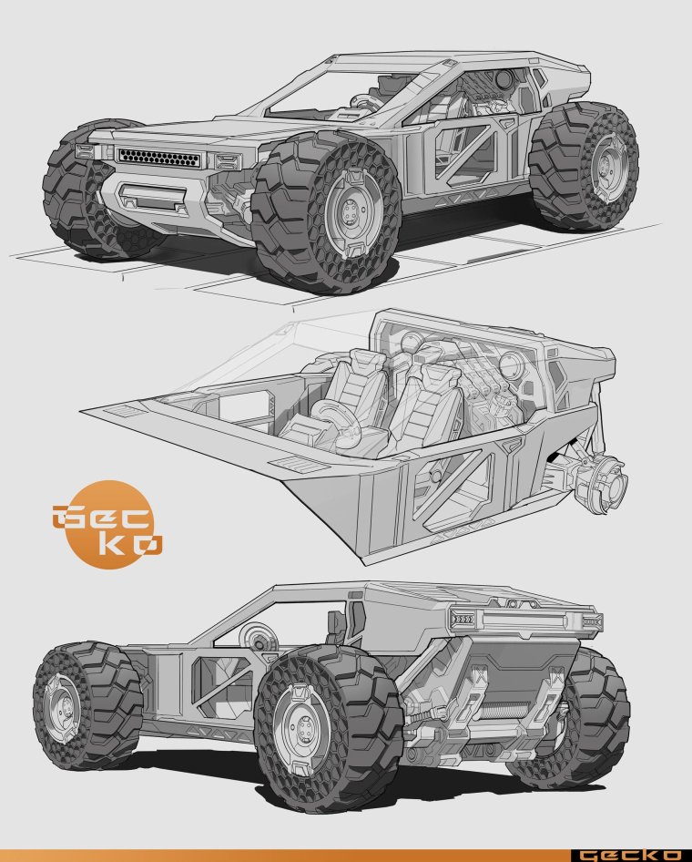 Чертежи багги "Вираж 4х2"