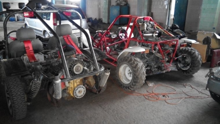 Багги с двигателем ВАЗ 2103