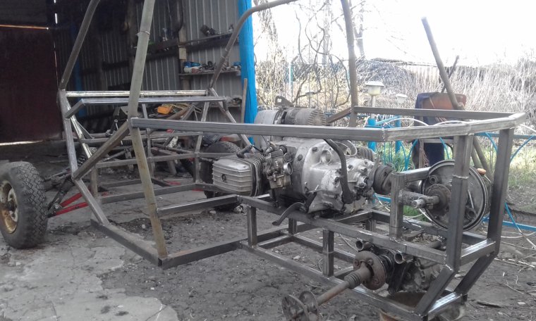 Багги из Днепра своими руками