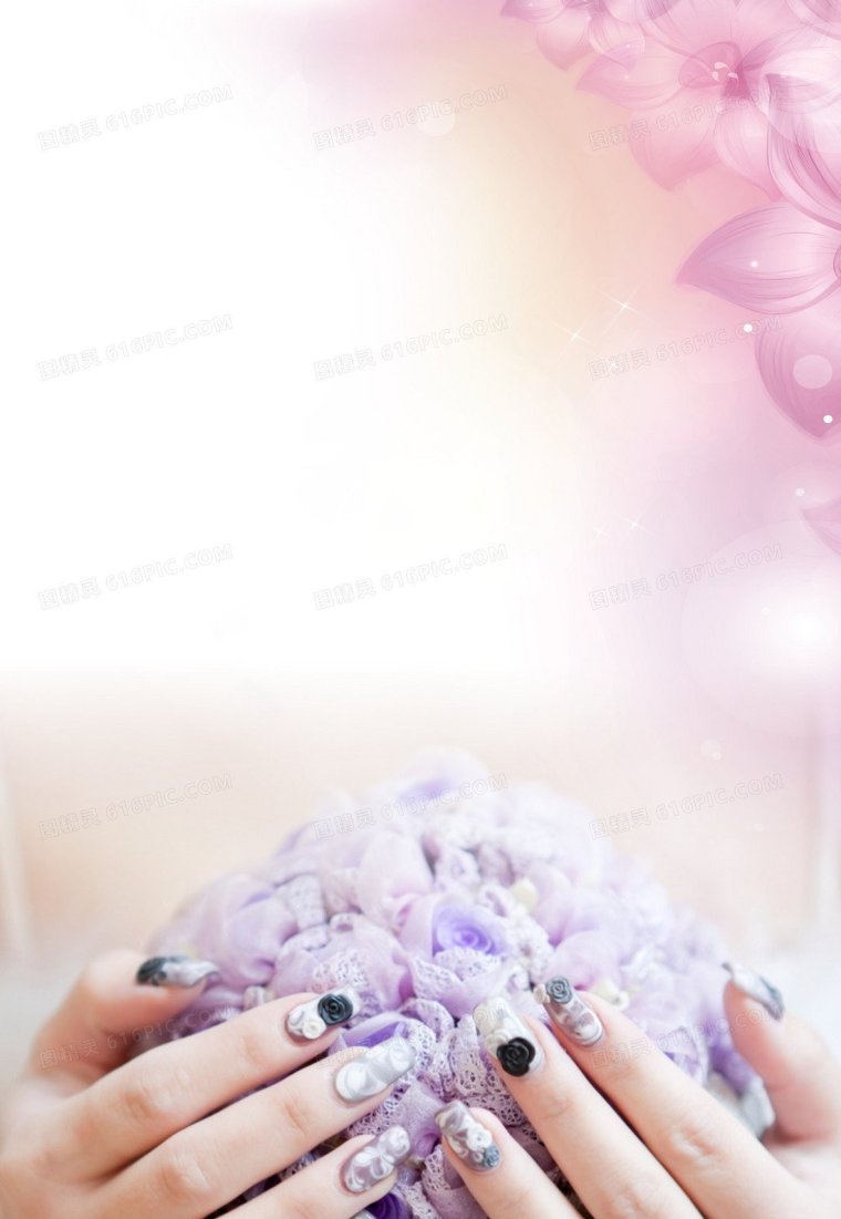 Красивый фон для маникюра