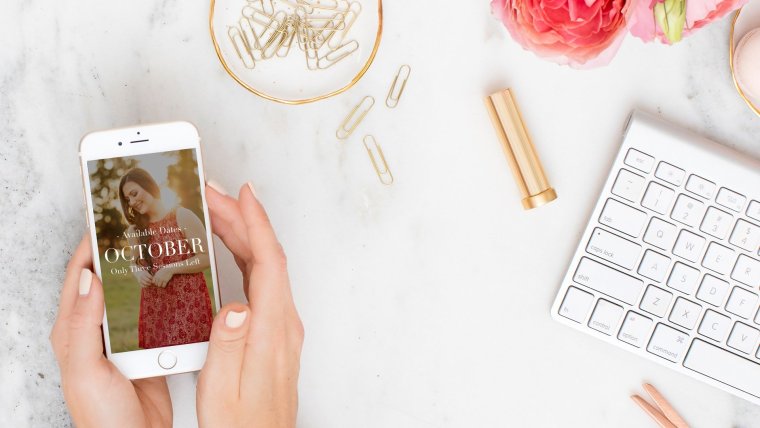 Фон для рекламы Инстаграмм