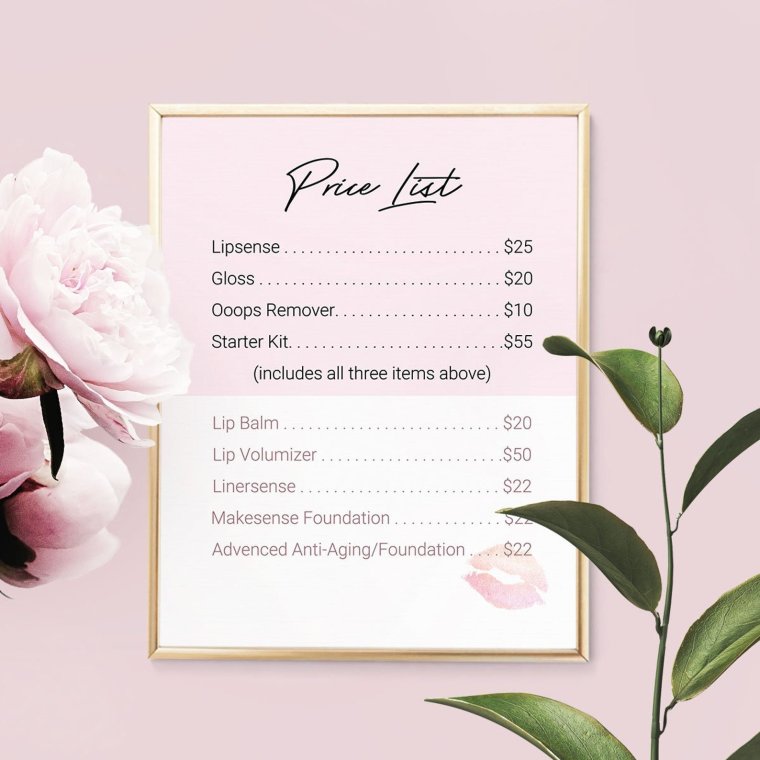 Прайс дизайн шаблон