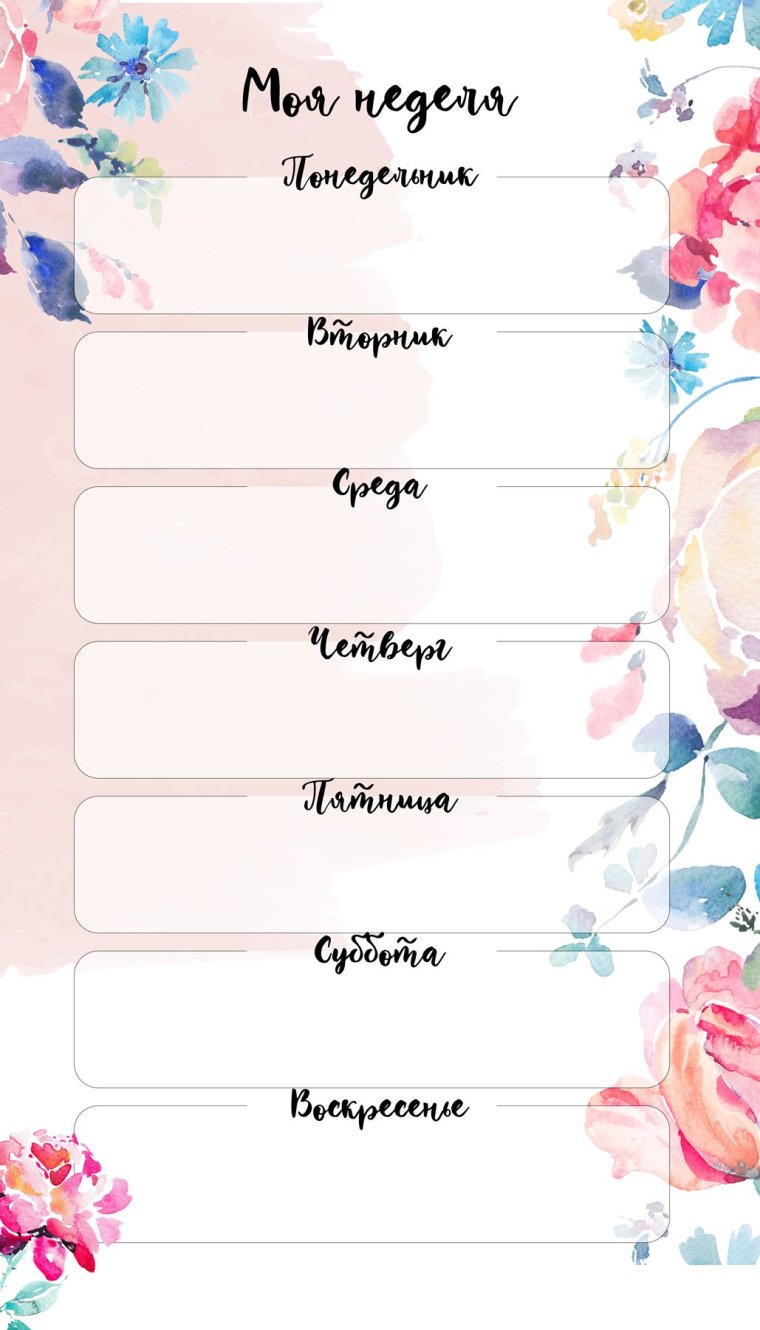 Девушка с ежедневником в руках