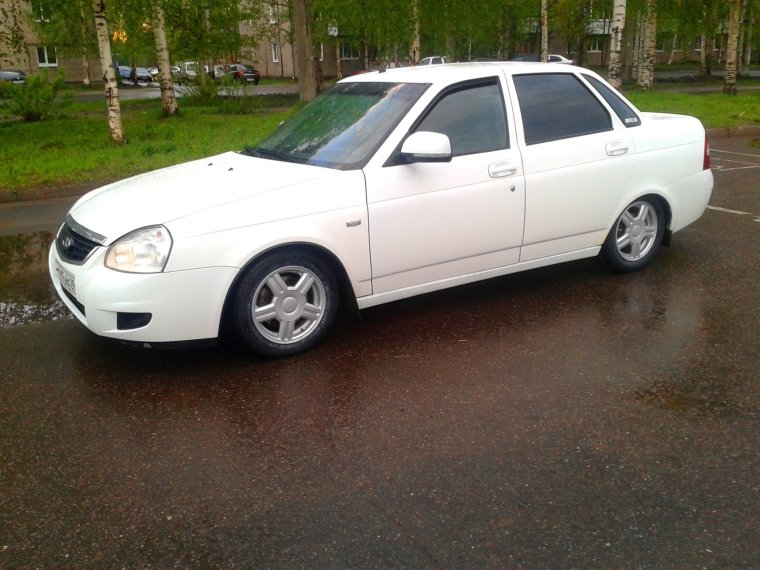 Приора на торусах r14 седан