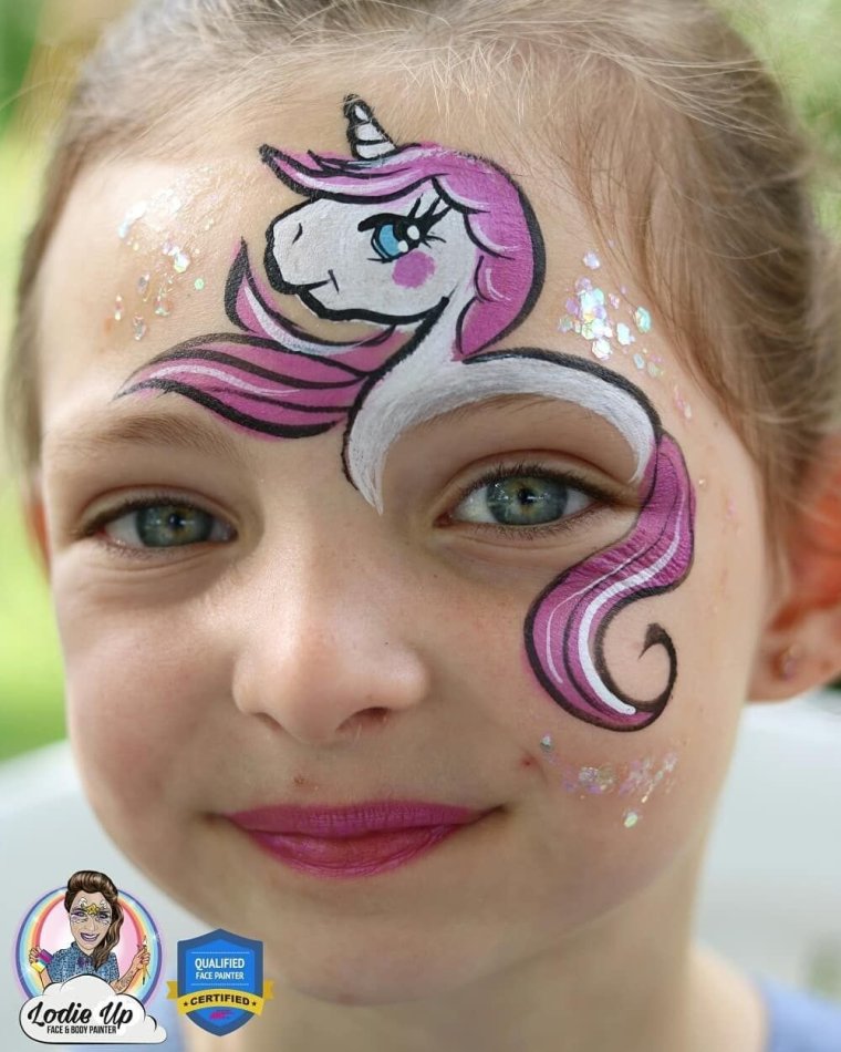 Аквагрим для детей Единорожка