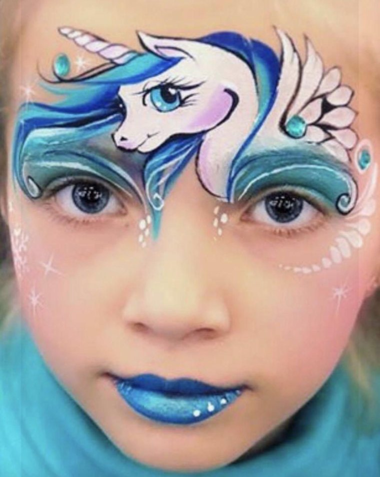 Аквагрим Единорог