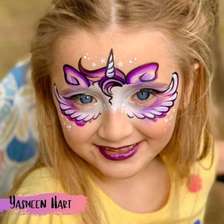 Аквагрим для детей Пума