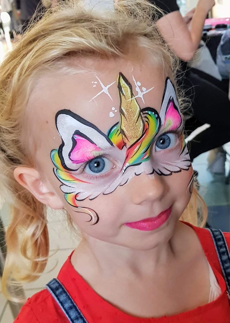 Аквагрим на теле для детей