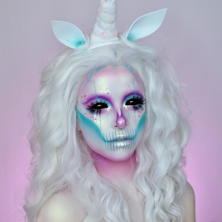 Макияж Единорожка