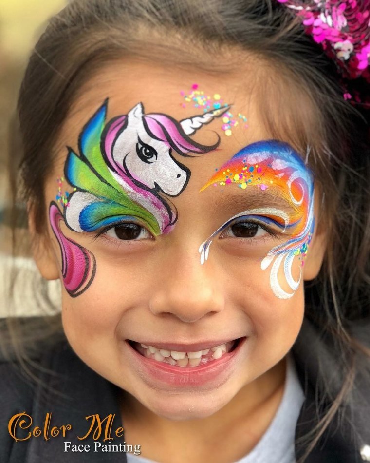 Аквагрим Единорог