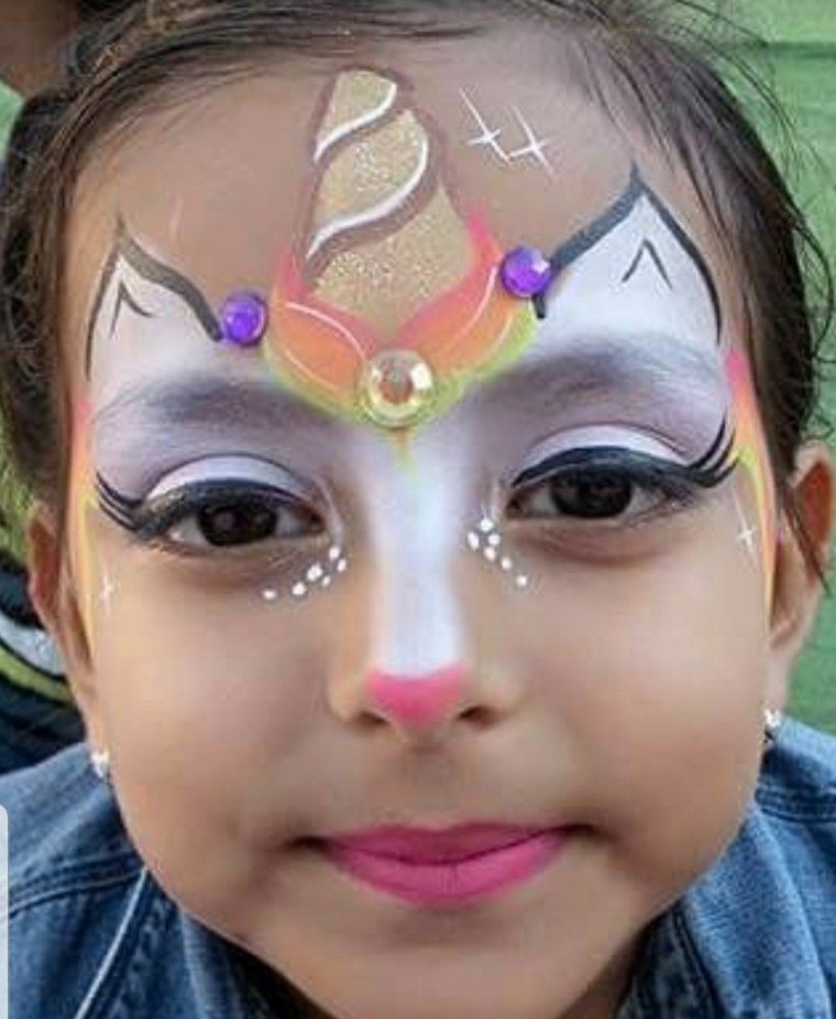 Face Painting Единорог
