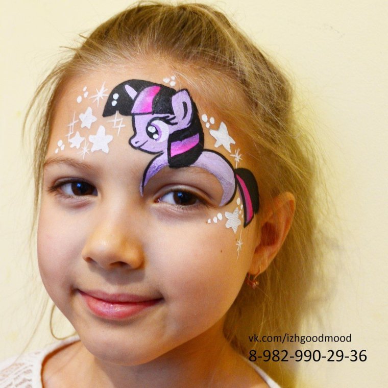 Грим единорога