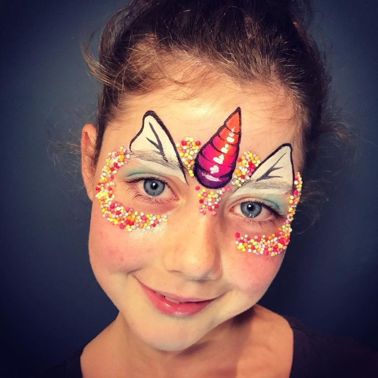 Аквагрим Жираф детский