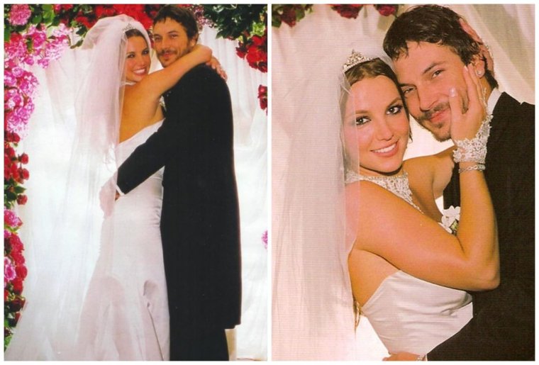 Свадьба Бритни Спирс и Кевина Федерлайна