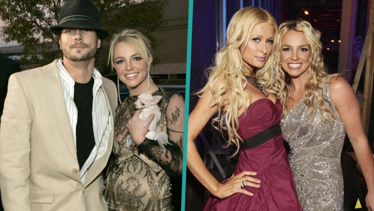 Кевин Федерлайн и Бритни Спирс в молодости