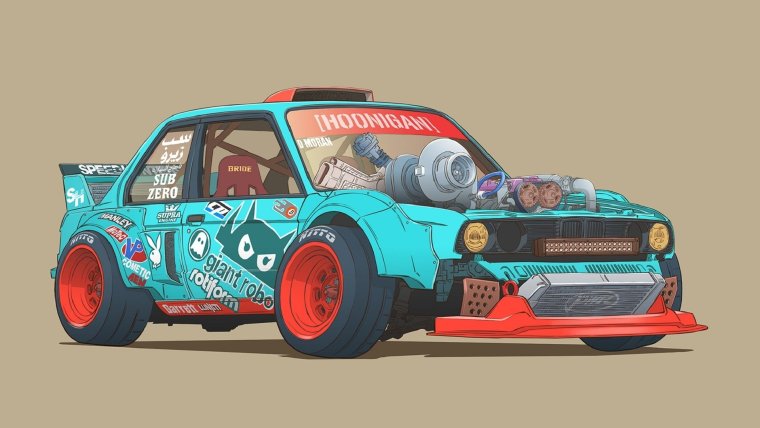 BMW e30 Art
