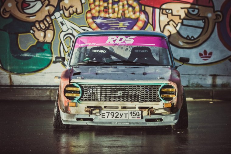 Боевая классика ВАЗ 2101 дрифт