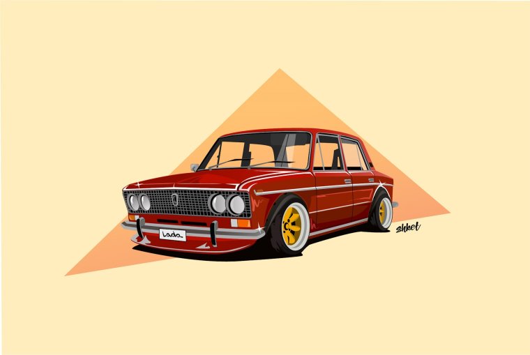 ВАЗ 2106 Боевая классика арт