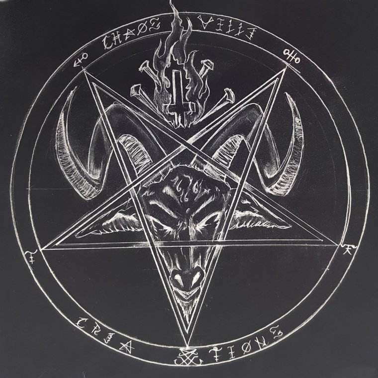 Символ сатаны Бафомет