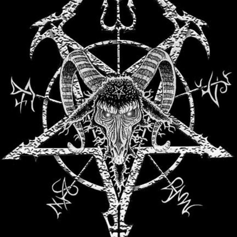 Пентаграмма и Бафомет Татуировка