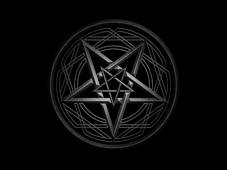 Сатанинская пентаграмма 666