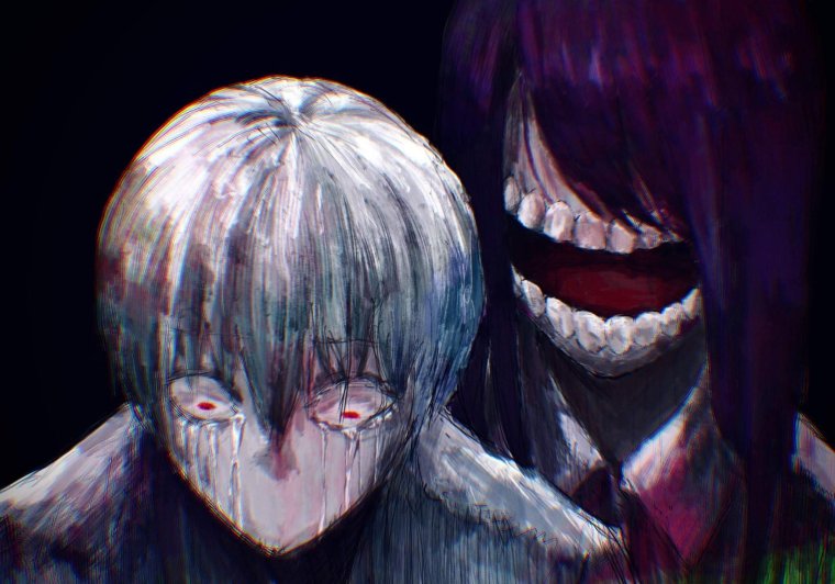 Наклейки аниме Токийский гуль