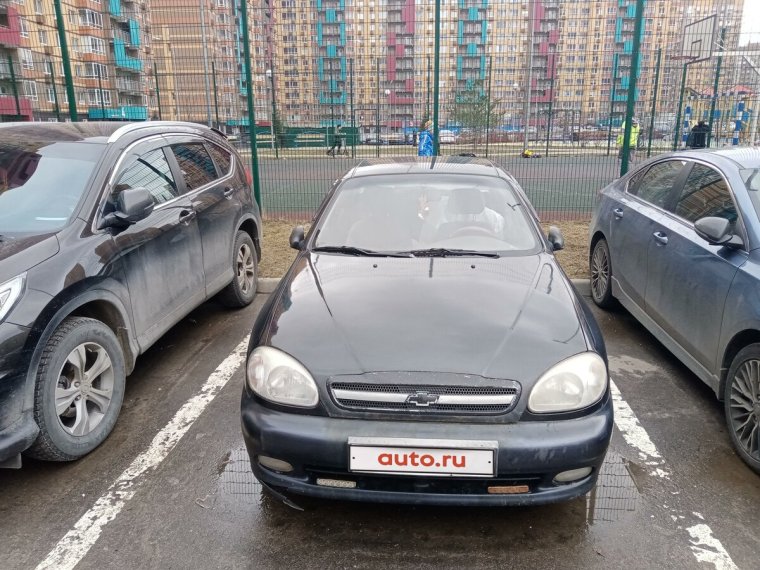 Chevrolet lanos 2008 1.5 красный