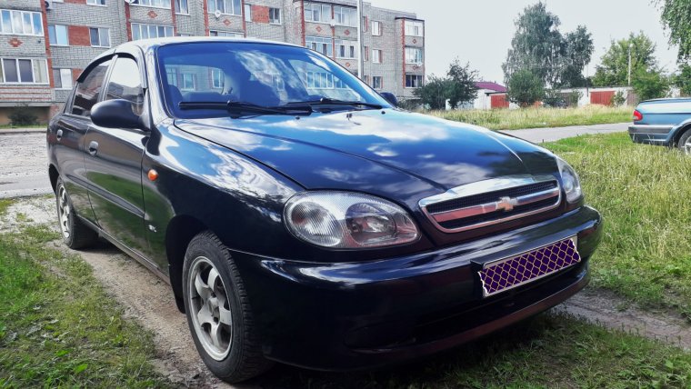 Daewoo lanos черный