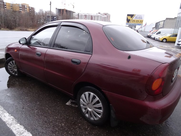 Lanos Chevrolet синий Престиж