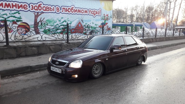 Приора 2 седан цвет портвейн