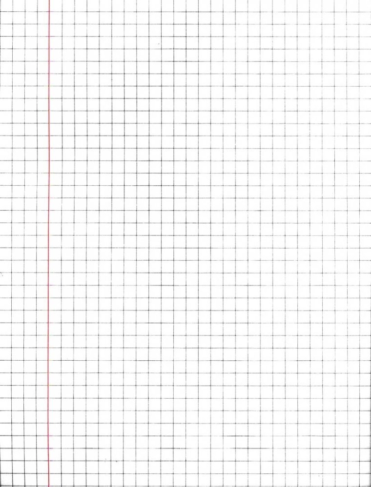 Листок в клеточку