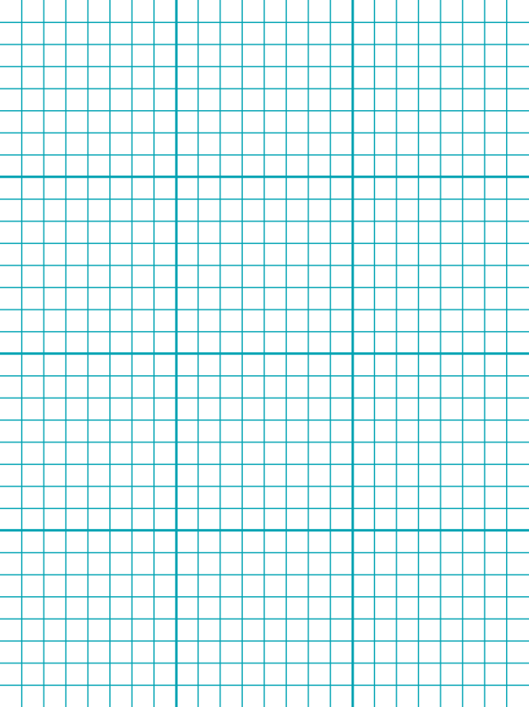 Клетка 5мм на 5мм на а4