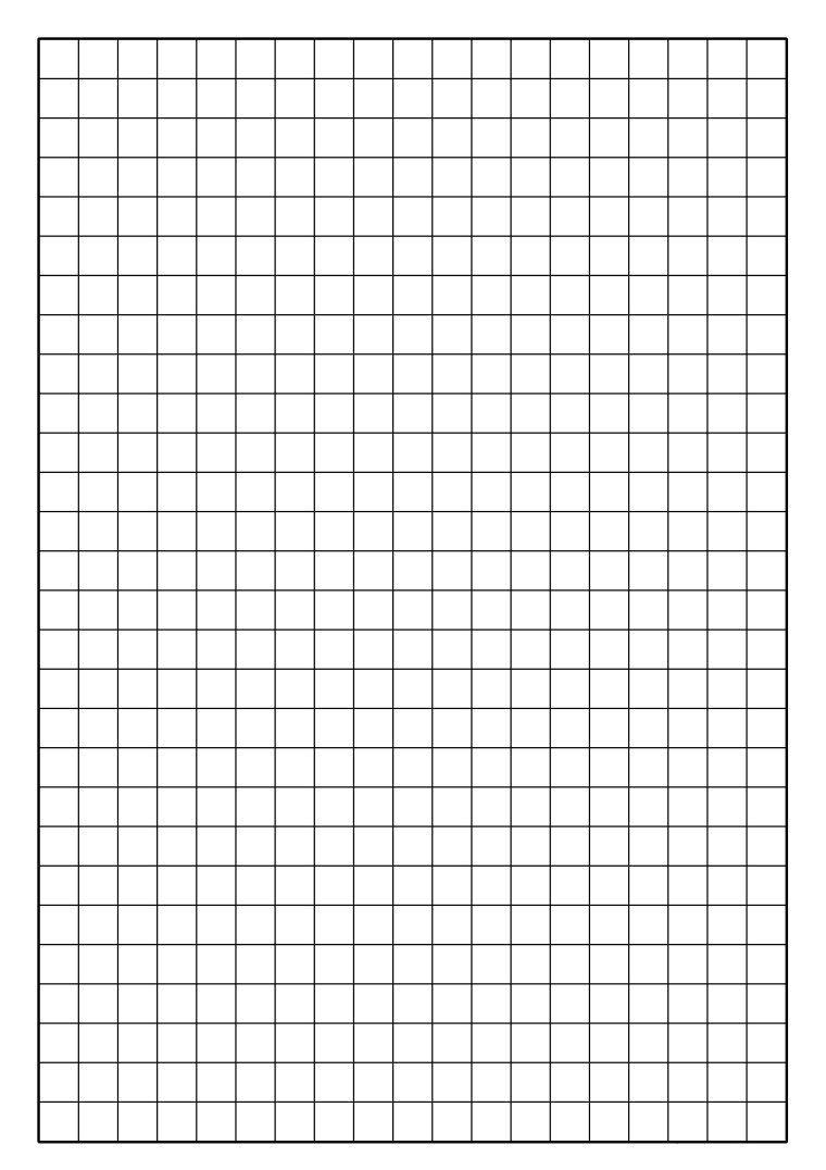 Миллиметровка а4