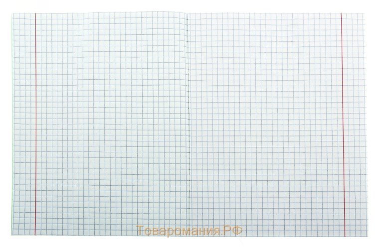 Лист тетради в клетку