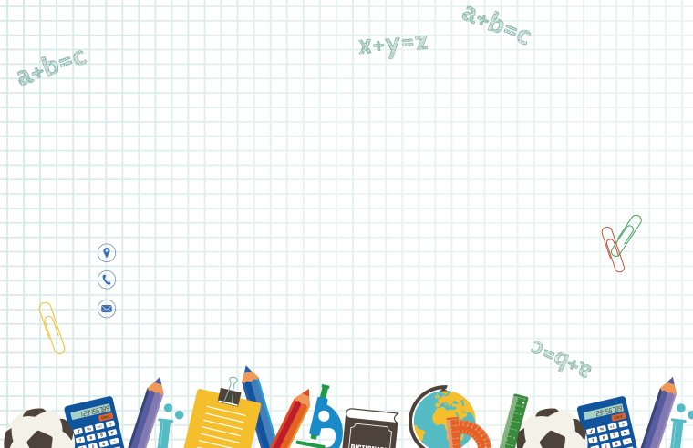 Фон Школьная тетрадь