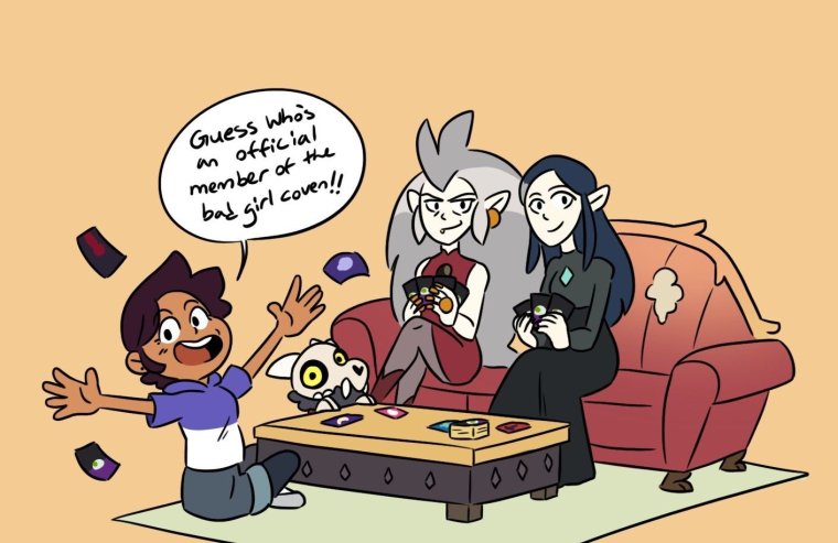 Смешные комиксы Совиный дом