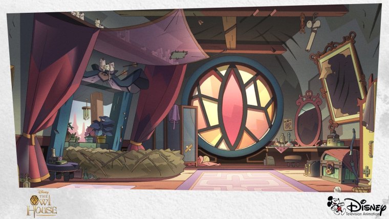 Дом Совы дом внутри