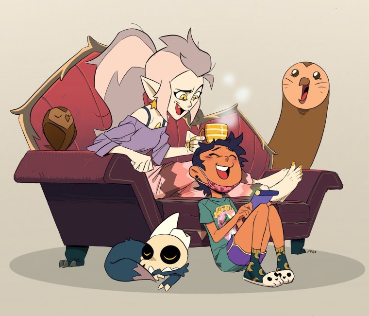 Совиный дом мультфильм Король