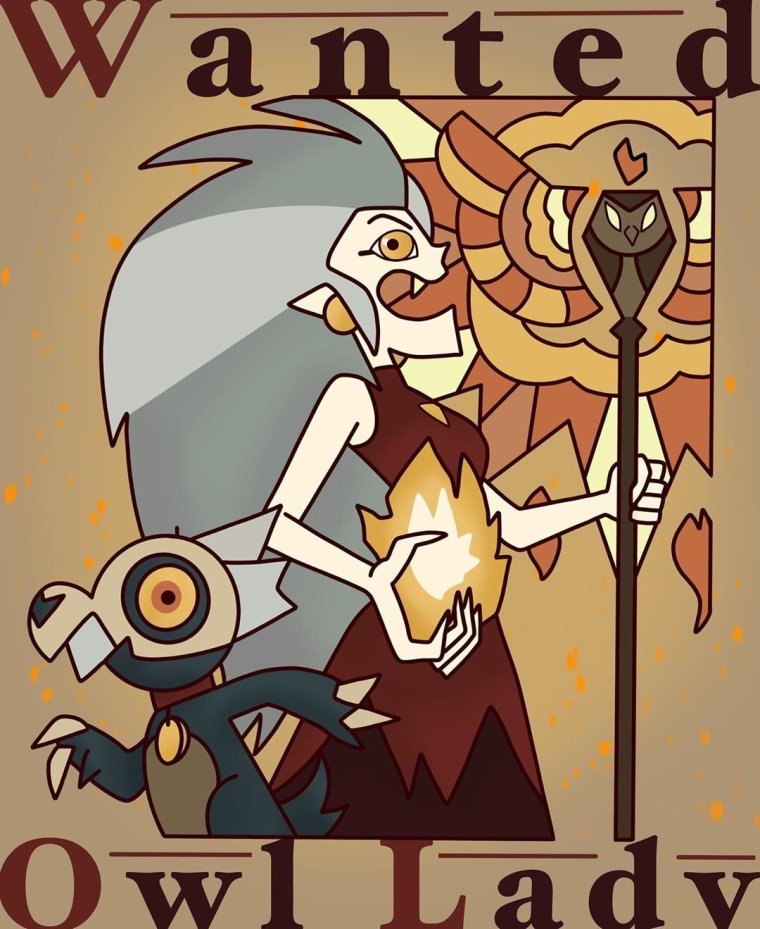 Дом Совы плакат