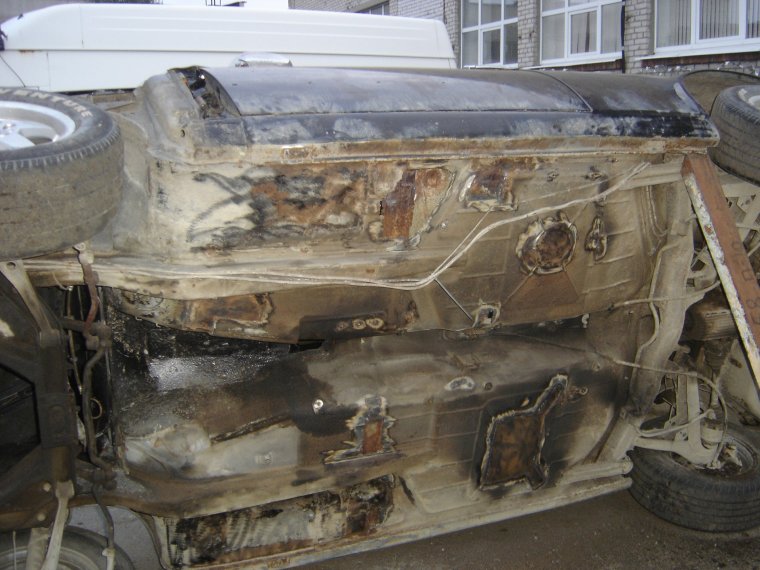 Переварка днища кузова mb100d