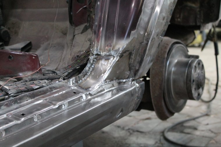 Переварка порогов автомобиля