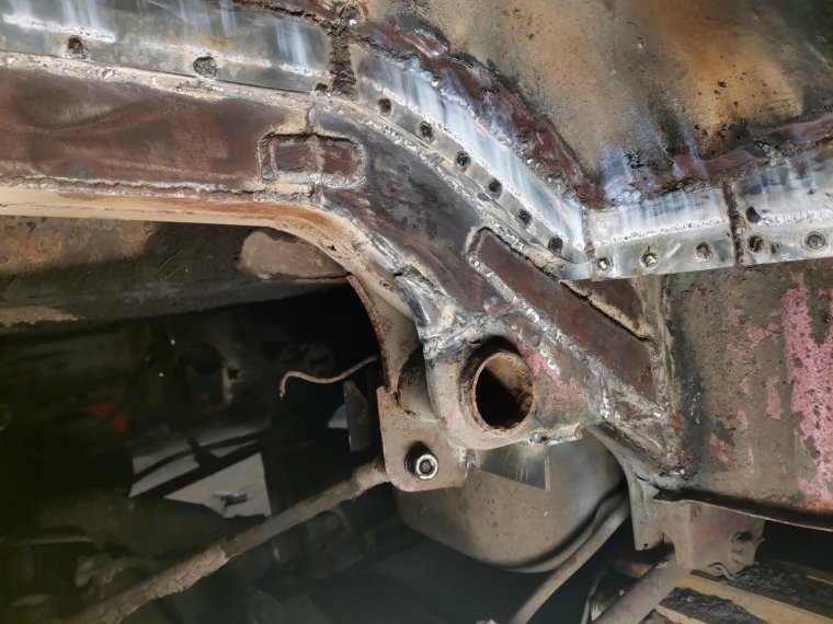 Переварка задних лонжеронов ВАЗ 2114