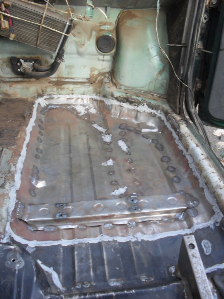 Переварка багажника пола TLC 80