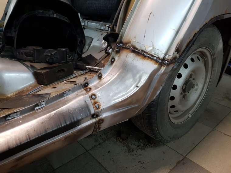 Переварка порогов ВАЗ 2110