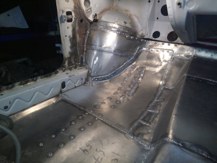 Сварка лонжерона электродом 2114