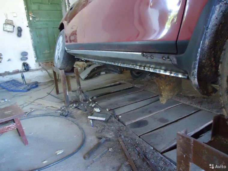 Частичная переварка порогов